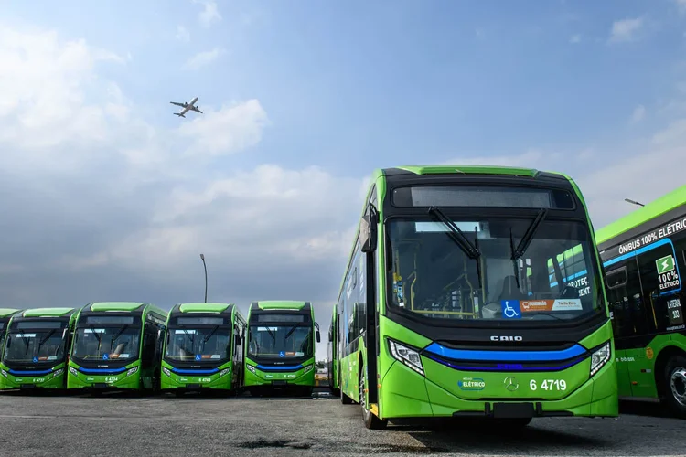 Maior fábrica de ônibus elétricos do Brasil, na Via Anchieta, vai dobrar de tamanho.