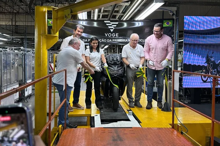 Suframa acompanha início da produção da Voge no PIM