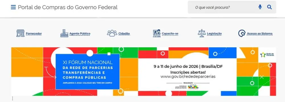 XI Fórum Nacional da Rede de Parcerias, Transferências e Compras Públicas (PARCOM)