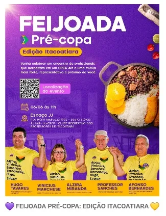 FEIJOADA PRÉ-COPA: EDIÇÃO ITACOATIARA
